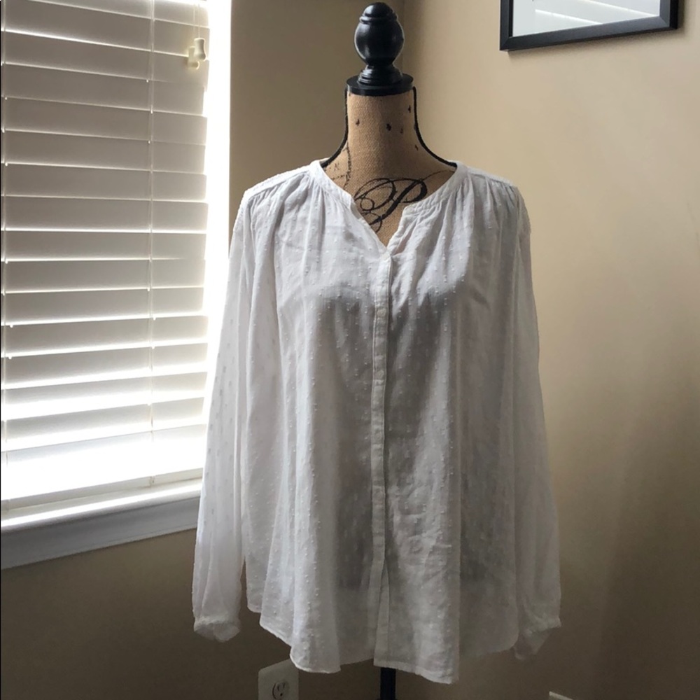Old Navy peasant top, XL
